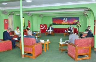 नेकपा सचिवालय बैठक स्थगित, मंगलवार बालुवाटारमा बस्ने