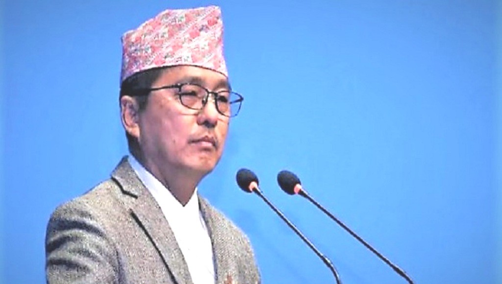 राप्रपा अध्यक्ष लिङ्देनले सांसद पदबाट राजीनामा दिँदै
