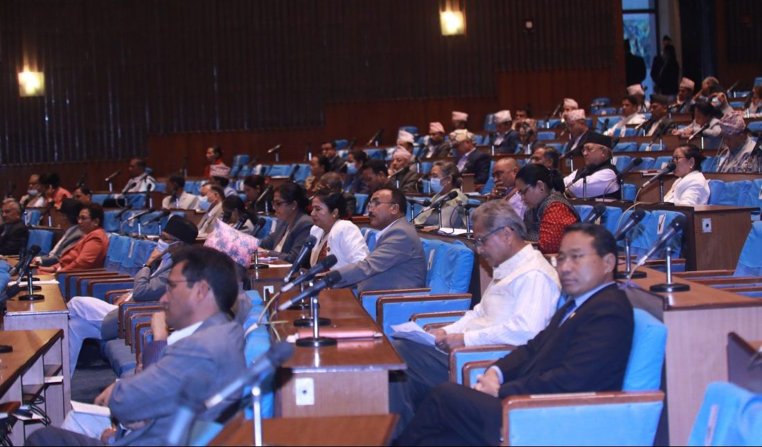बजेटका तीन वटै आश्रित विधेयक प्रतिनिधि सभाबाट पारित