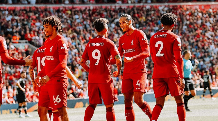 Liverpool thrash Bournemouth
