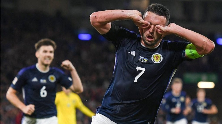 Scotland beat Ukraine 3-0