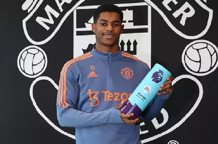 Marcus Rashford wins Player of the month