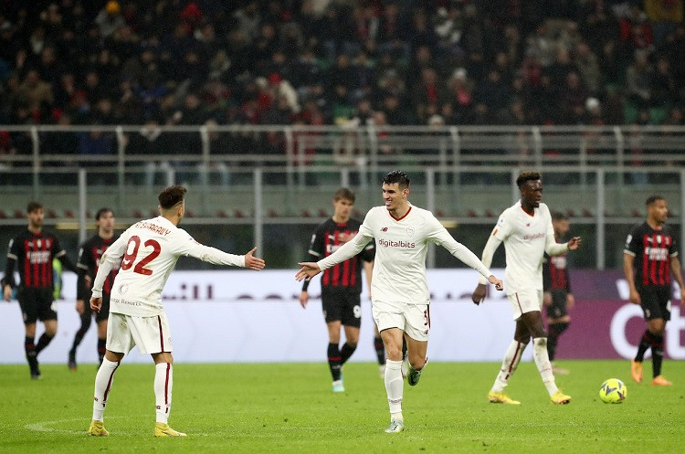 AC Milan 2-2 AS Roma