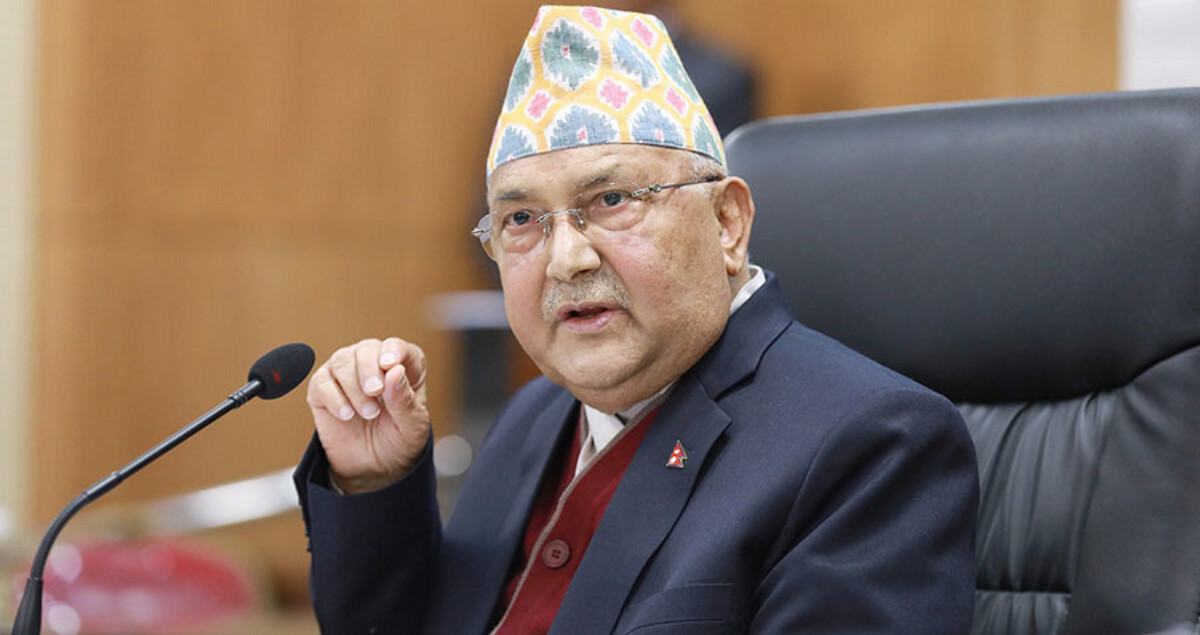 संविधानविरुद्ध अहिले ठूलो शक्ति लागेको ओलीको दाबी