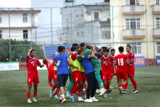 पेनाल्टी सुटआउटमा भुटानलाई हराउँदै नेपाल साफ यू–२० च्याम्पियनसिपको फाइनलमा